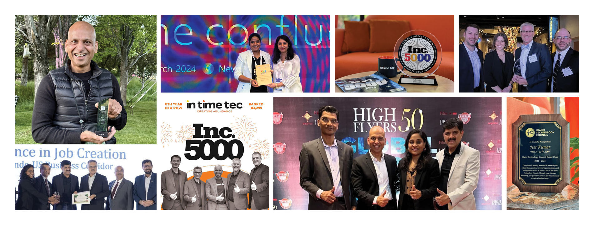 College of awards In Time Tec received in 2024