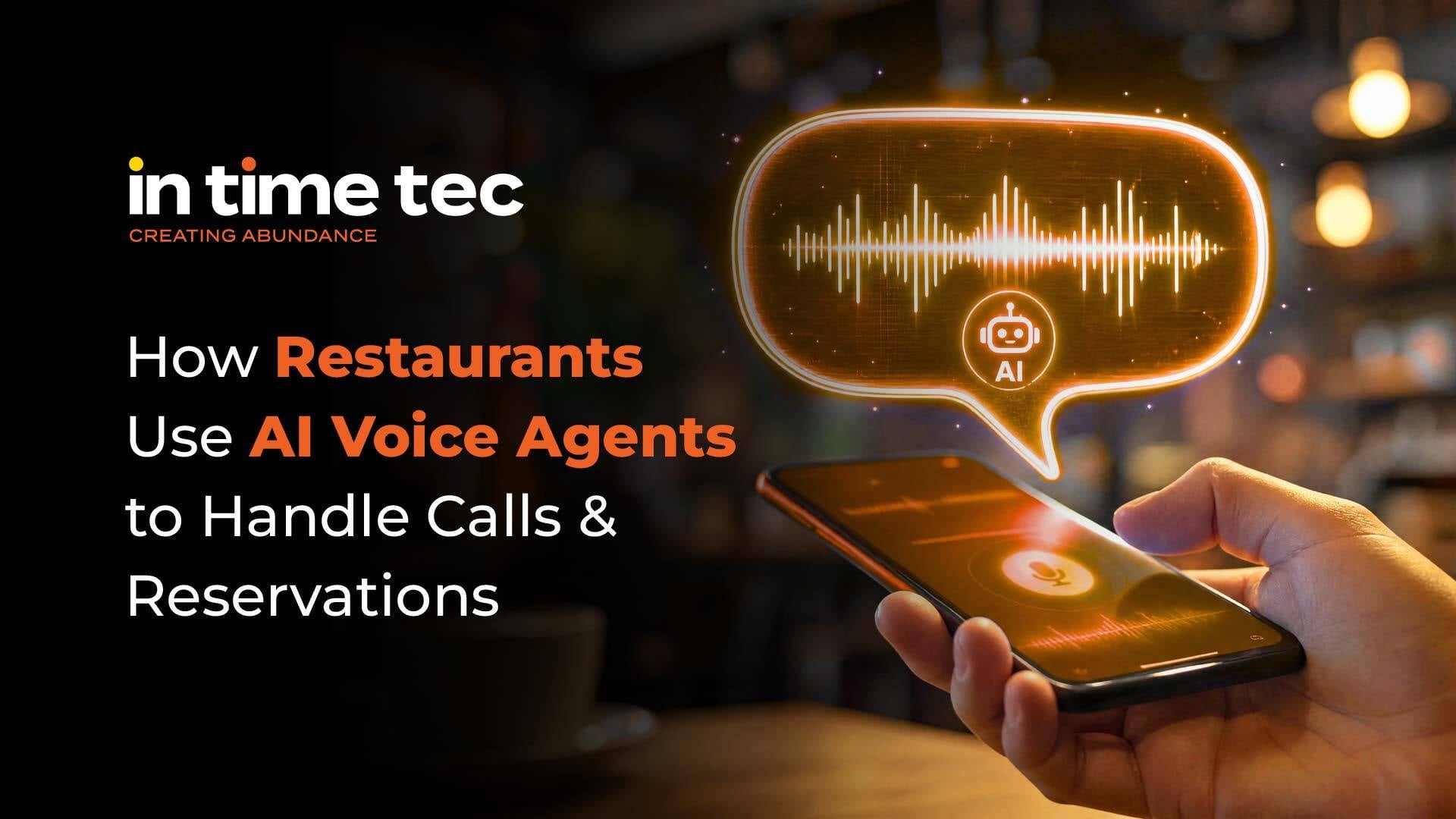 AI Voice Agents for Restaurants