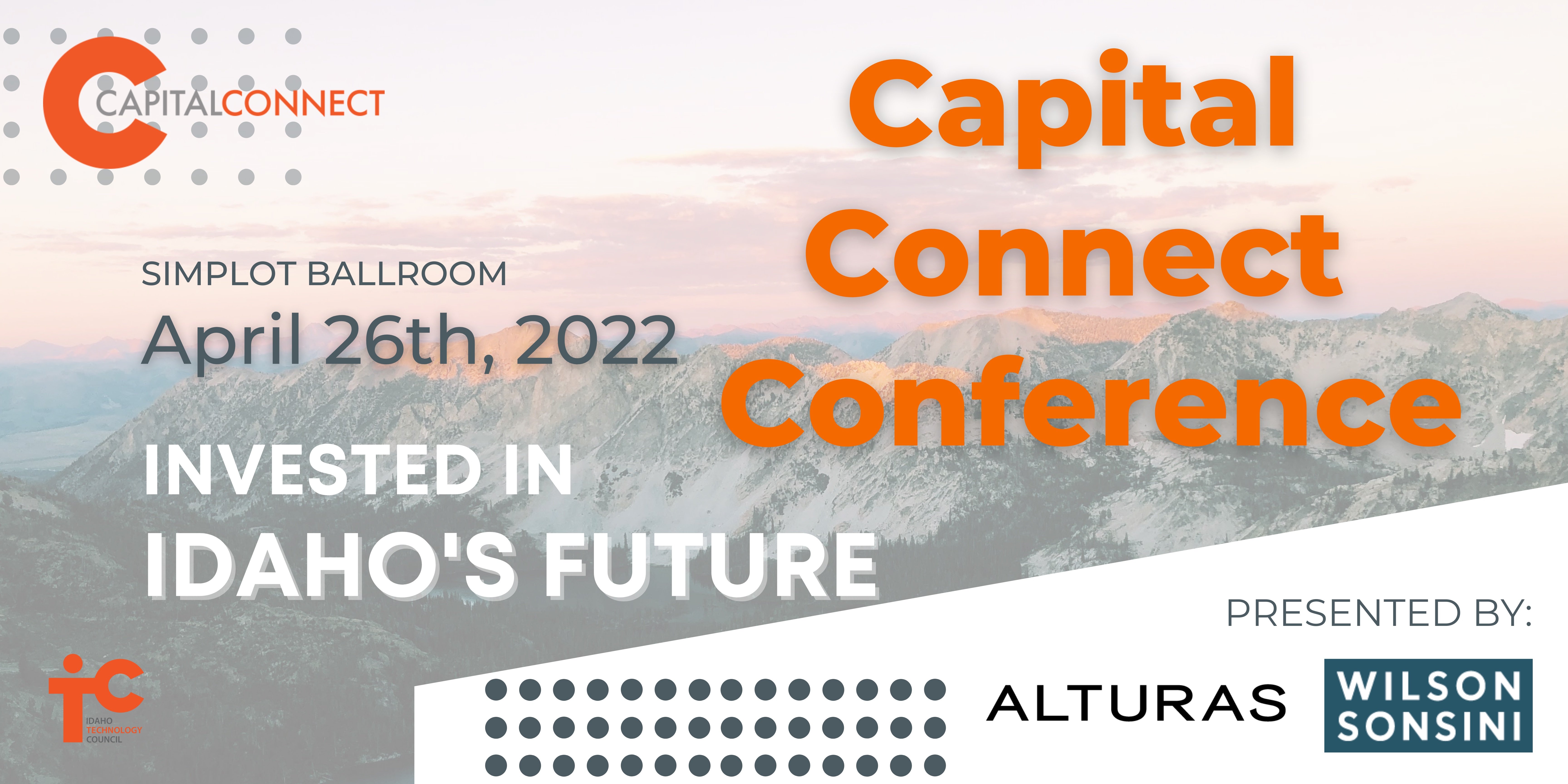 Press Release: Capital Connect Conference Announced for April 26