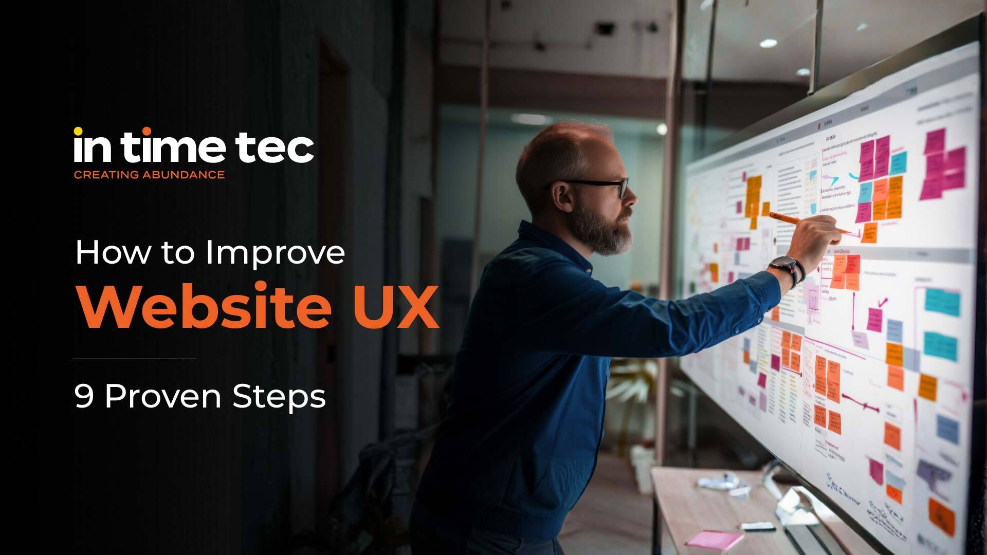 Steps to Improve Website UX Design